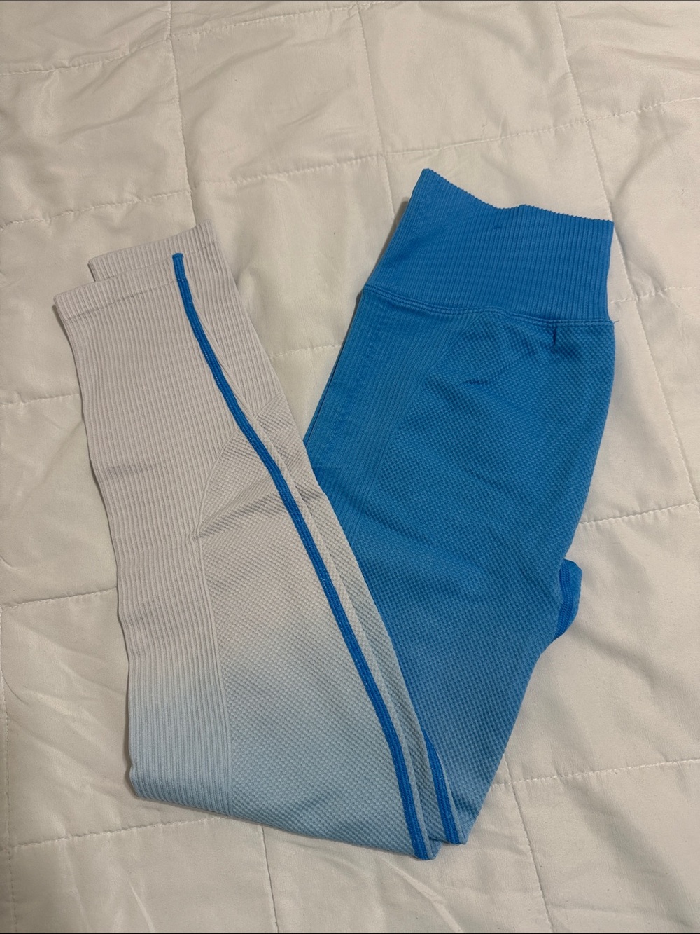 Blue Ombre Active Leggings
